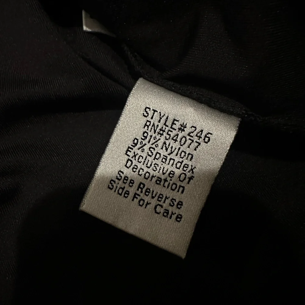 Cabi Black Double Zip Stretch Yoga‎ Jacket Nylon Small